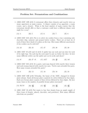 Worksheet Permutations And Combinations Worksheet permutation and combination worksheet narrativamente