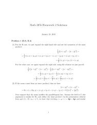 Math 205b Homework 2 Solutions