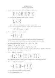 Transformari Liniare