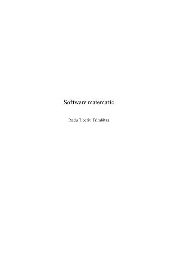 Software matematic