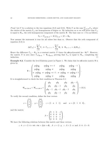 LEVEL EULERIAN POSETS 1. Introduction It is the instinct of every ...