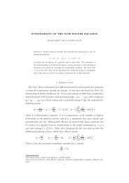 INTEGRABILITY OF THE NOSÉ–HOOVER EQUATION 1 ...