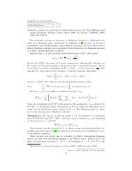 Bulletin of the AMS - Mathematics Research Unit
