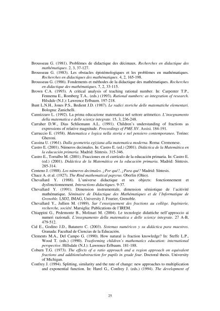 CONTENTS - Dipartimento di Matematica e Informatica