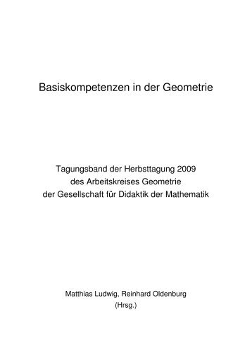 AK_Geometrie_Tagungs.. - Mathematik - Pädagogische Hochschule ...