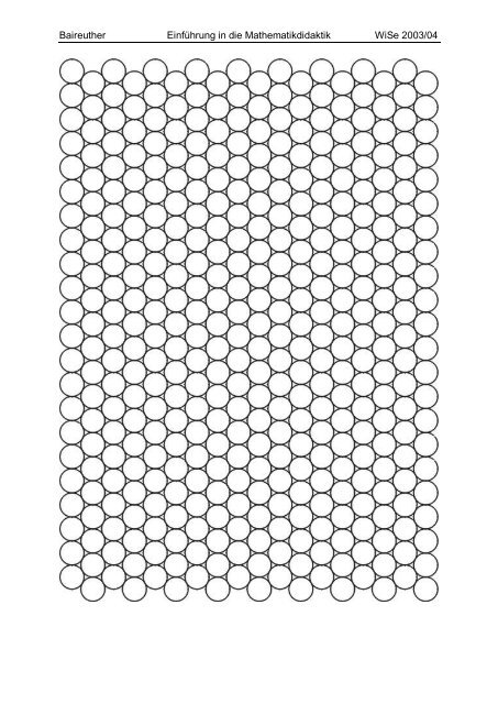 Übungsblatt 3: Sprechen über Mathematik (Der Form-Zahl-Aspekt)