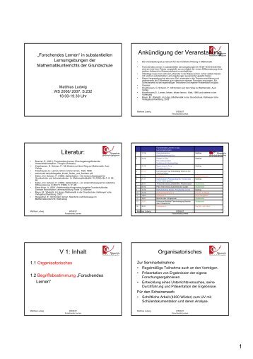 Folien - Mathematik