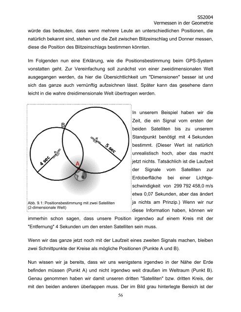 Vermessen in der Geometrie