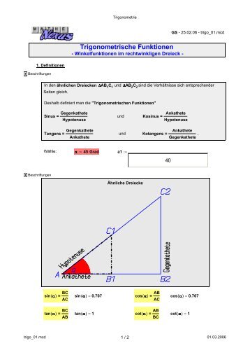 Mathcad - trigo_01.mcd - MatheNexus