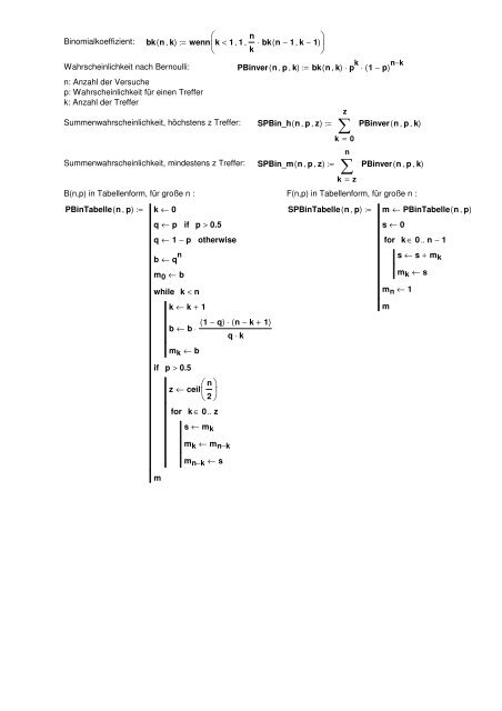 Beurteilende Statistik - Testen von Hypothesen ... - MatheNexus