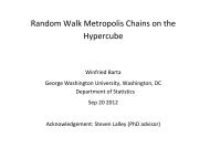 Random Walk Metropolis Chains on the Hypercube