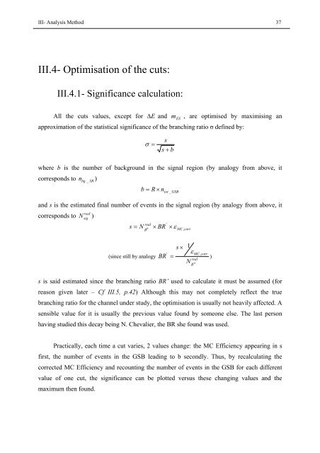 Rare B meson decays - mathieu trocmé