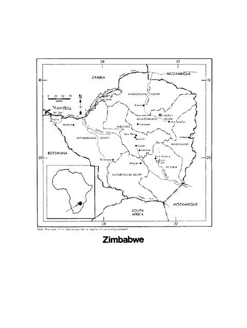 Rhodesia To Zimbabwe A Chronology - KORA