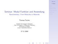 Seminar: Modul Funktion und Anwendung ... - Mathur Group