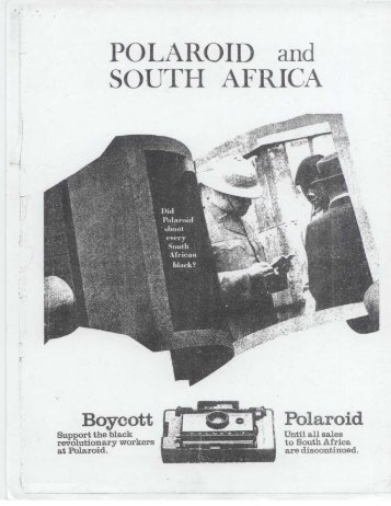 POLAROID and. SOUTH AFRICA - KORA