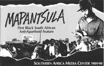 First Black South African Anti-Apartheid Feature - KORA - Michigan ...