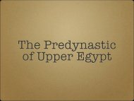 Upper Egyptian Predynastic