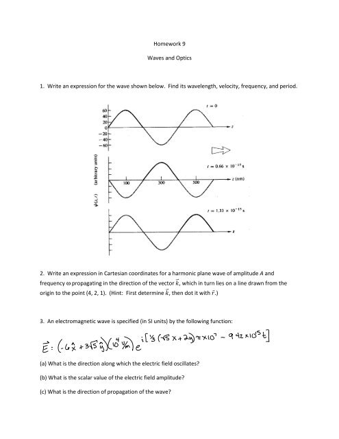 Wave worksheet 1 image
