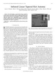 Infrared Linear Tapered Slot Antenna - IEEE Xplore