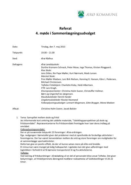 referat d. 7.5.2013.pdf - Skoleporten Marstal skole