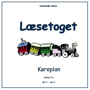 Læsetoget 0.-3.årgang - Humlebæk Skole