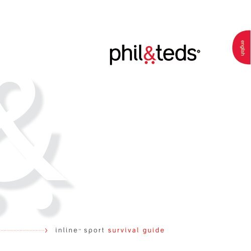 Phil &amp; Teds Sport Buggy User Manual