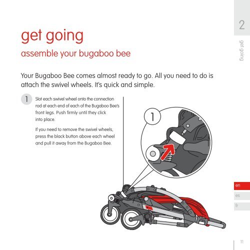 Bugaboo Bee Stroller User Manual