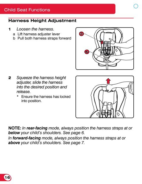 Britax Marathon 70 Instruction Manual