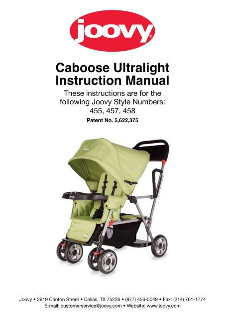 joovy caboose canopy replacement