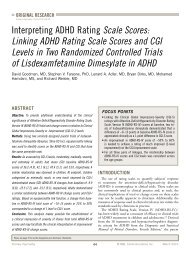 Interpreting ADHD Rating Scale Scores - MBL Communications