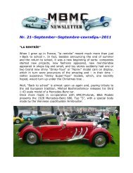 When I grew up in France _NEWSLETTER 21 - Mercedes Benz ...