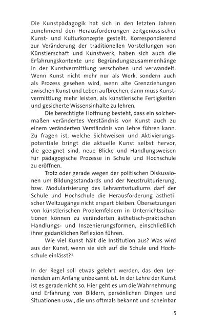 Performative Handlungen und biografische Spuren in Kunst und ...