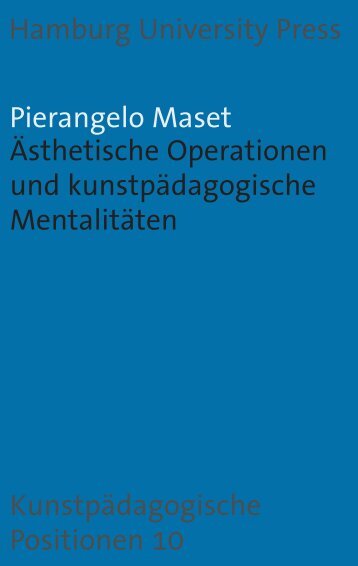 Ästhetische Operationen und kunstpädagogische Mentalitäten