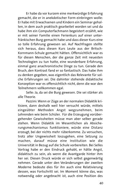 Ästhetische Erziehung oder Bildung in der zweiten Moderne? Über ...