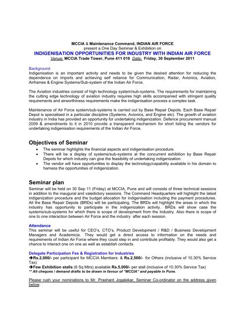 Objectives Of Seminar Seminar Plan