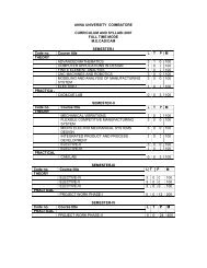 ANNA UNIVERSITY COIMBATORE REGULATIONS 2008 B.E ...