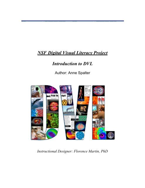 NSF Digital Visual Literacy Project Introduction to DVL - Maricopa ...