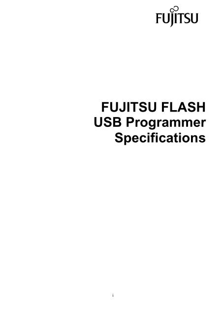 FLASH Programmer - Fujitsu