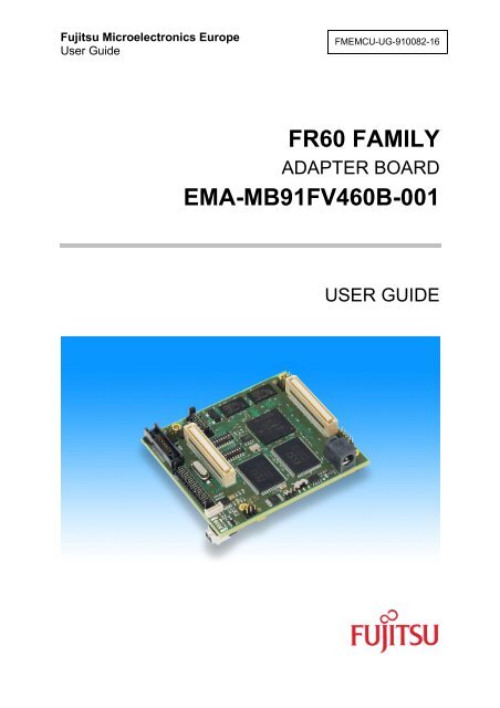FR60 FAMILY EMA-MB91FV460B-001 - Fujitsu