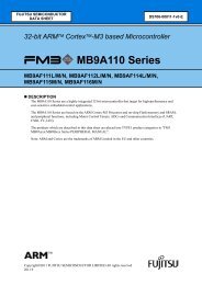 MB9A110 Series - Fujitsu