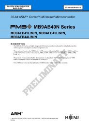 MB9AB40N Series - Microcontrollers - Fujitsu