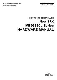 MB95650L Series - Microcontrollers - Fujitsu