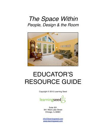 The Space Within EDUCATOR'S RESOURCE GUIDE - Learning Seed