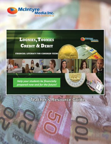 Teacher's Guide - Loonies, Toonies.indd - Amazon Web Services