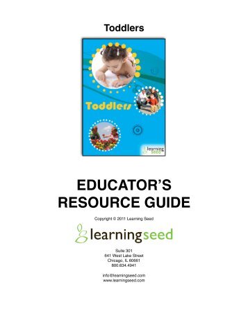 Be a Toddler - Learning Seed