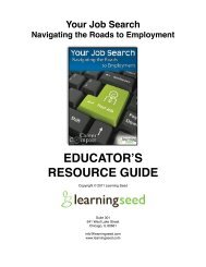 educators resource guide - Learning Seed