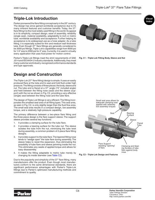 Triple-Lok® and Triple-Lok® 2 37° Flare Tube Fittings