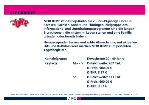 Die Fakten zum Ausdrucken - MDR JUMP-News