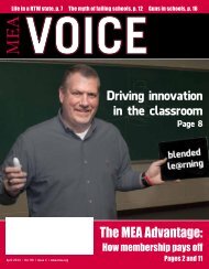 April edition of the MEA Voice - Michigan Education Association