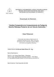 Dissertação de Mestrado “Análise Comparativa do Comportamento ...